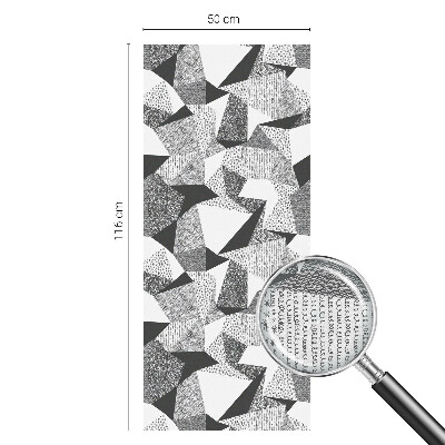 Pellicola per vetri effetto vetrata Figure geometriche