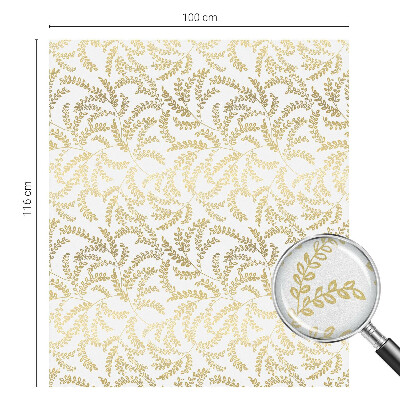 Pellicola per vetri effetto vetrata Modello vegetale