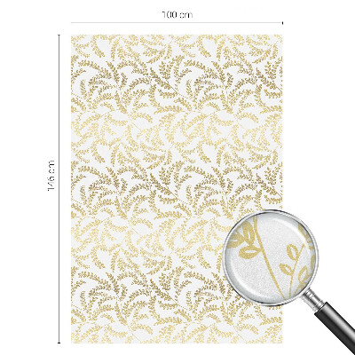 Pellicola per vetri effetto vetrata Modello vegetale