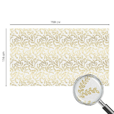 Pellicola per vetri effetto vetrata Modello vegetale