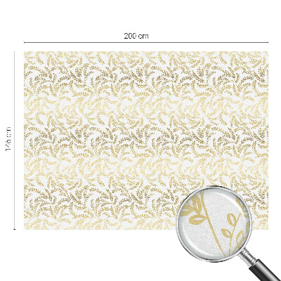 Pellicola per vetri effetto vetrata Modello vegetale