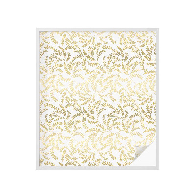 Pellicola per vetri effetto vetrata Modello vegetale