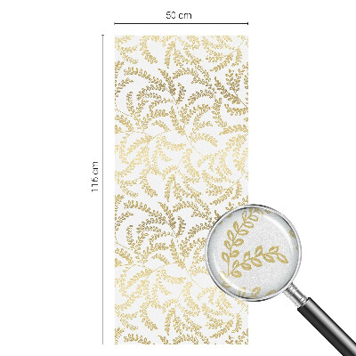 Pellicola per vetri effetto vetrata Modello vegetale