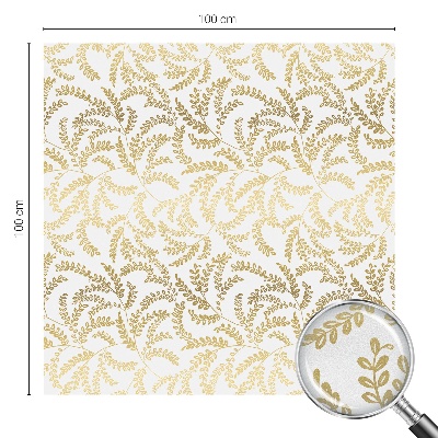 Pellicola per vetri effetto vetrata Modello vegetale