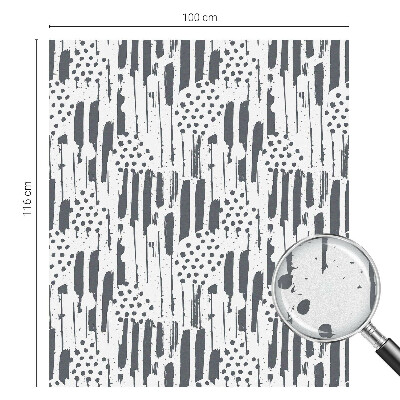 Pellicola adesiva effetto vetrata colorata Strisce e punti