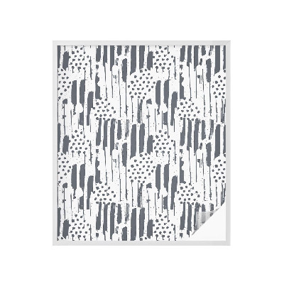 Pellicola adesiva effetto vetrata colorata Strisce e punti