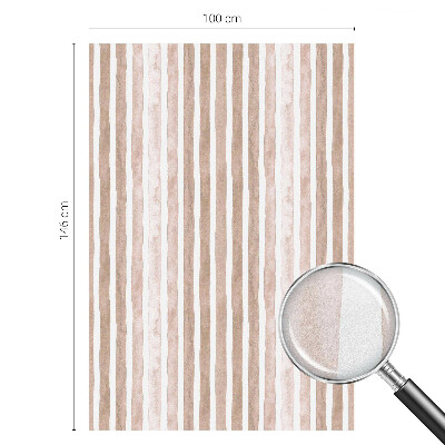 Pellicola decorativa per vetri cinture marroni