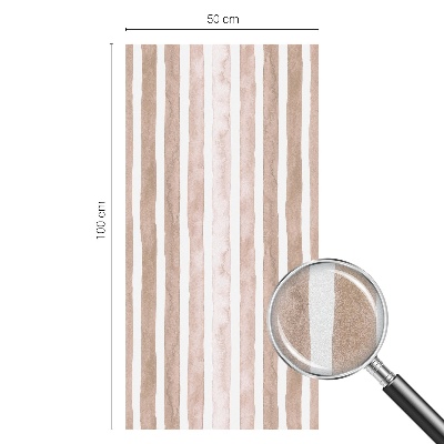 Pellicola decorativa per vetri cinture marroni