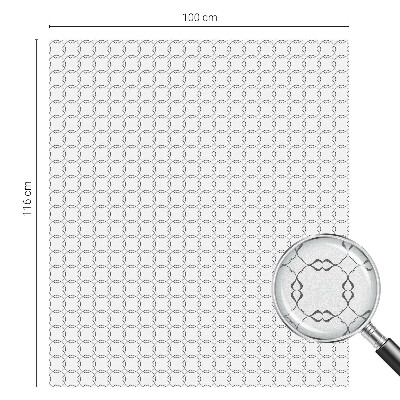 Pellicola per vetri effetto ghiaccio colorato Linee geometriche
