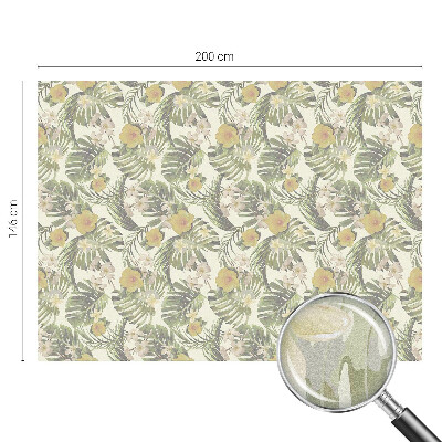 Pellicola decorativa per vetri Tema tropicale