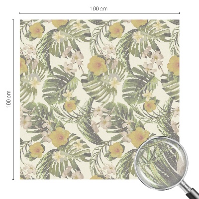 Pellicola decorativa per vetri Tema tropicale