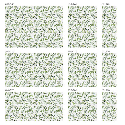 Pellicola per vetri privacy Foglie botaniche