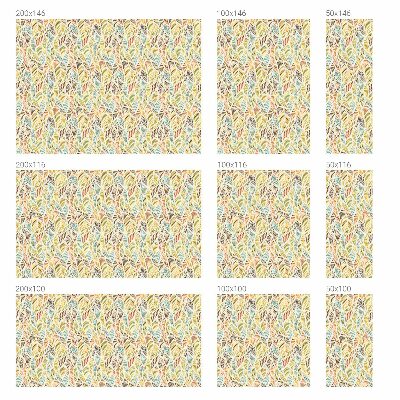 Pellicola per vetri effetto vetrata piume arcobaleno