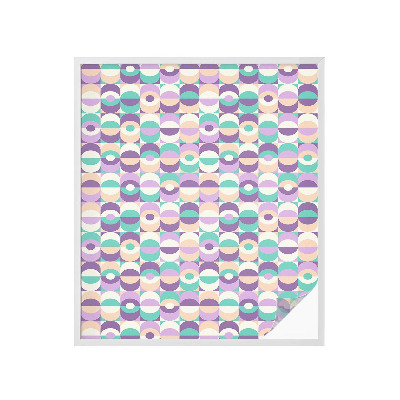 Pellicola per vetri privacy Motivi colorati