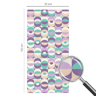 Pellicola per vetri privacy Motivi colorati