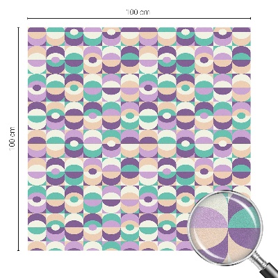 Pellicola per vetri privacy Motivi colorati