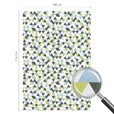 Pellicola decorativa per vetri Triangoli geometrici
