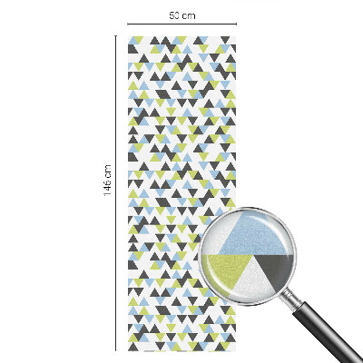 Pellicola decorativa per vetri Triangoli geometrici