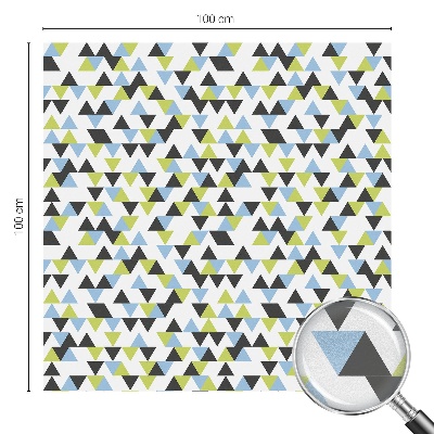 Pellicola decorativa per vetri Triangoli geometrici