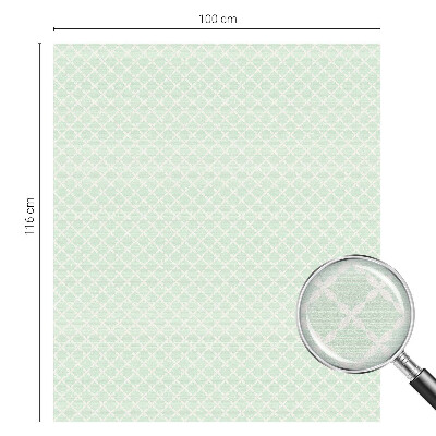 Pellicola per vetri effetto vetrata Simmetria pastello