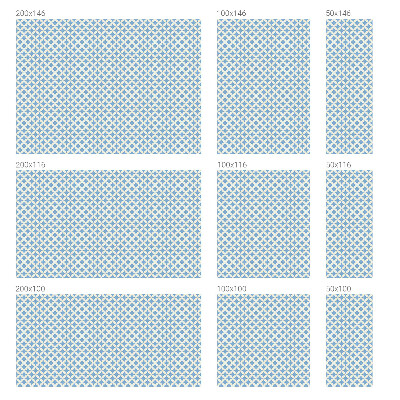 Pellicola decorativa per vetri Eleganza geometrica