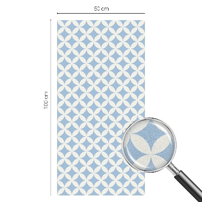 Pellicola decorativa per vetri Eleganza geometrica