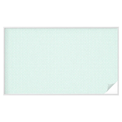 Pellicola per vetri effetto ghiaccio colorato Simmetria floreale