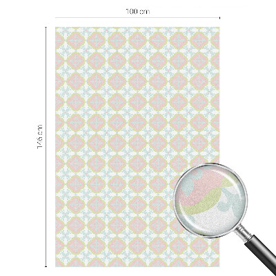 Pellicola decorativa per vetri Ornamento pastello