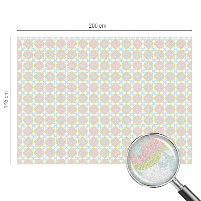 Pellicola decorativa per vetri Ornamento pastello