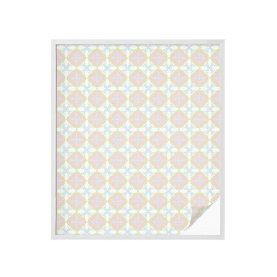 Pellicola decorativa per vetri Ornamento pastello