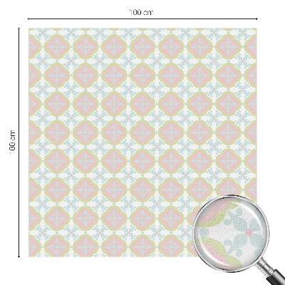 Pellicola decorativa per vetri Ornamento pastello