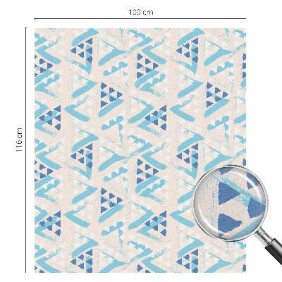 Pellicola adesiva effetto vetrata colorata Motivi geometrici