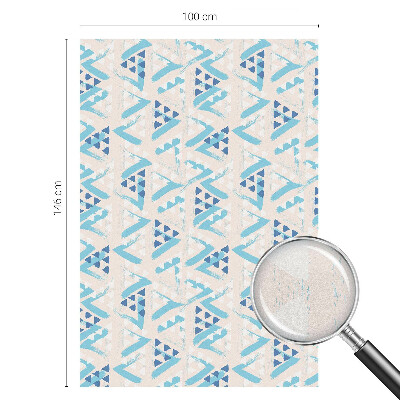 Pellicola adesiva effetto vetrata colorata Motivi geometrici