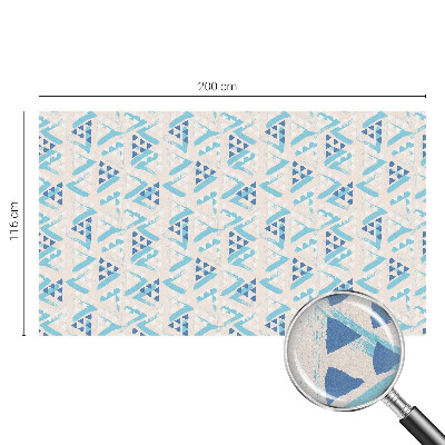 Pellicola adesiva effetto vetrata colorata Motivi geometrici