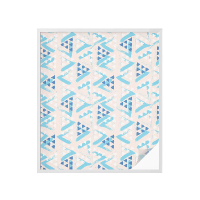 Pellicola adesiva effetto vetrata colorata Motivi geometrici