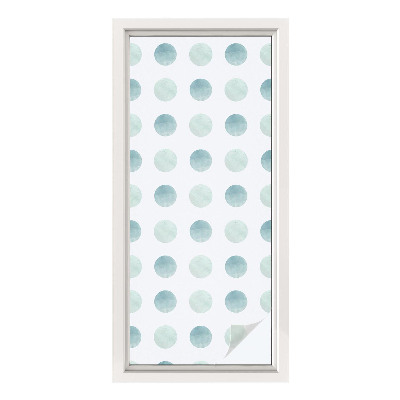 Pellicola per vetri privacy Cerchi delicati