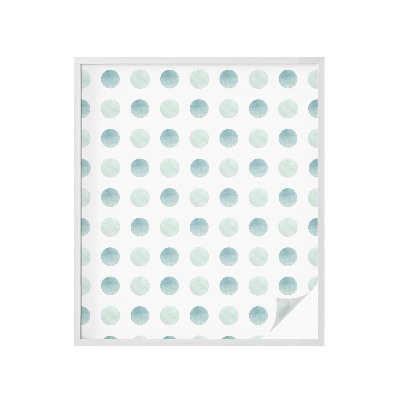 Pellicola per vetri privacy Cerchi delicati