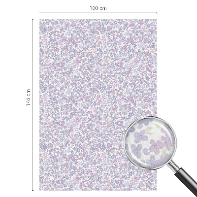 Pellicola decorativa per vetri Leggerezza floreale