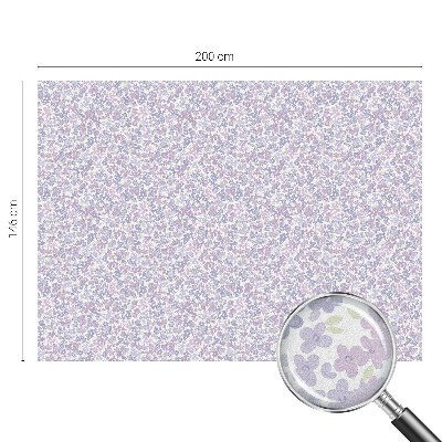 Pellicola decorativa per vetri Leggerezza floreale