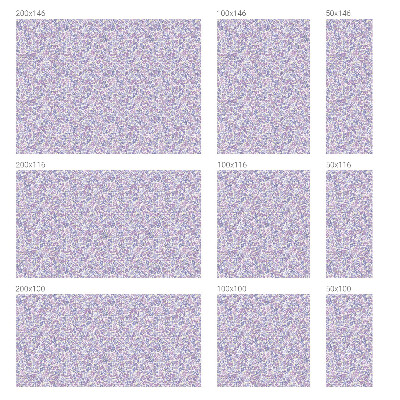 Pellicola decorativa per vetri Leggerezza floreale