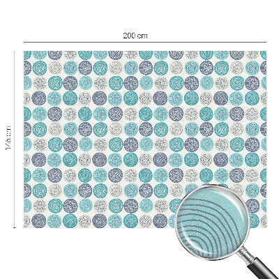 Pellicola per vetri privacy Cerchi geometrici