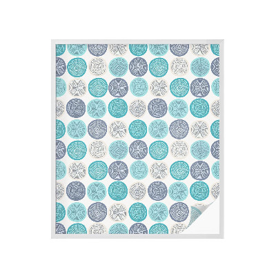 Pellicola per vetri privacy Cerchi geometrici