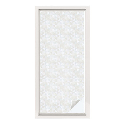 Pellicola per vetri effetto vetrata Motivi geometrici