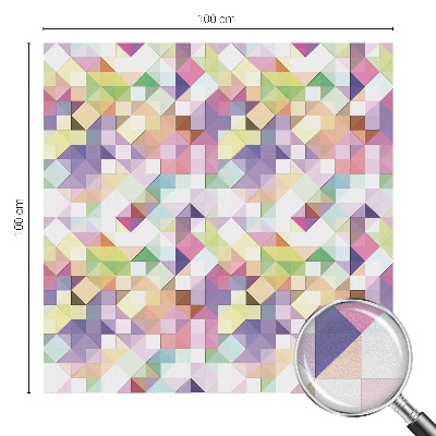 Pellicola decorativa per vetri Mosaico astratto