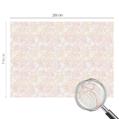 Pellicola adesiva effetto vetrata colorata Eleganza floreale