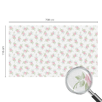 Pellicola decorativa per vetri Rose romantiche