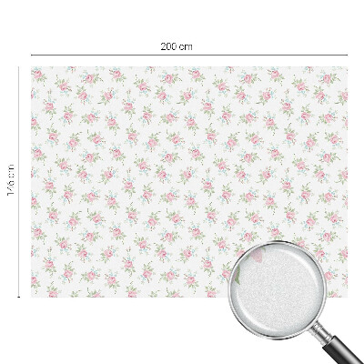 Pellicola decorativa per vetri Rose romantiche