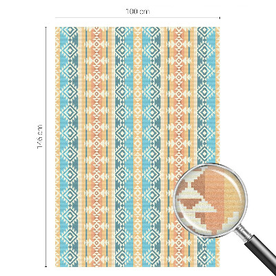 Pellicola adesiva effetto vetrata colorata Motivi geometrici