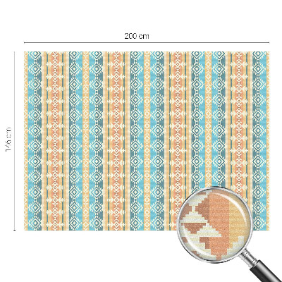 Pellicola adesiva effetto vetrata colorata Motivi geometrici