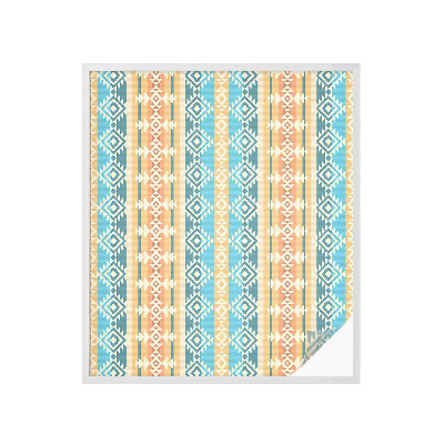 Pellicola adesiva effetto vetrata colorata Motivi geometrici